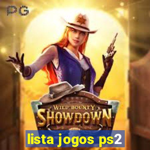 lista jogos ps2